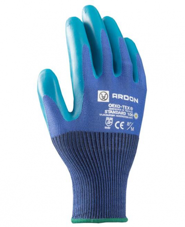 Manusi de protectie imersate in latex 3/4 Green Touch - 3141 [1]
