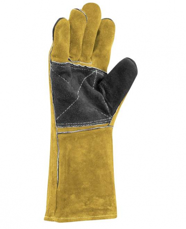 Manusi de protectie pentru sudura, ata kevlar, 35 cm, Flame 4244X [2]