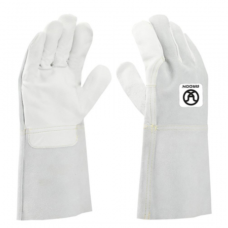 Manusi de protectie pentru sudura din spalt bovina, ata kevlar, 35 cm, COY 4143 413X4X [0]