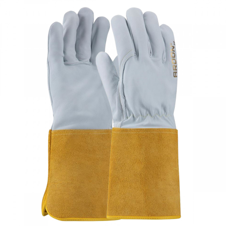 Manusi pentru sudura - Manusi de protectie sudura 4TIG, piele capra, ata kevlar, 35cm