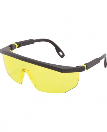 Protectia capului - Ochelari de protectie galbeni dublu ajustabili V10 200
