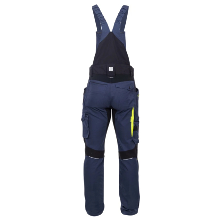 Pantaloni cu pieptar 4XSTRETCH - bleumarin [2]