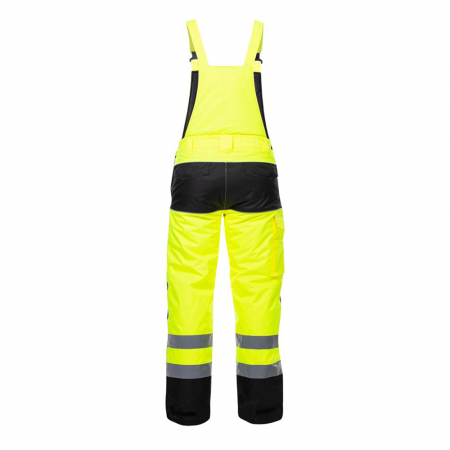 Pantaloni de iarna cu pieptar, reflectorizanti HOWARD - galben [2]