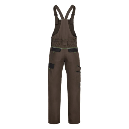 Pantaloni de lucru - Pantaloni de lucru cu pieptar COOL TREND - maro