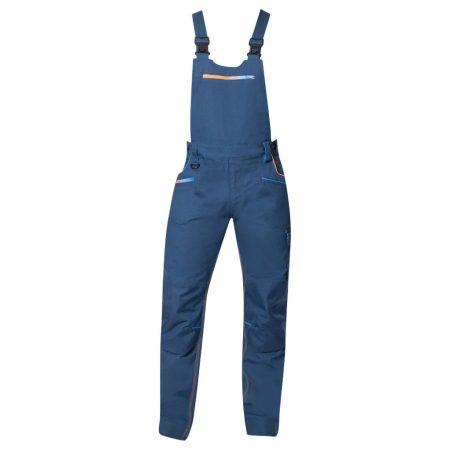 Pantaloni de lucru - Pantaloni de lucru cu pieptar Creatron - albastru/neon