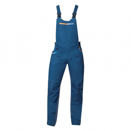 Imbracaminte de lucru - Pantaloni de lucru cu pieptar Creatron - albastru/neon
