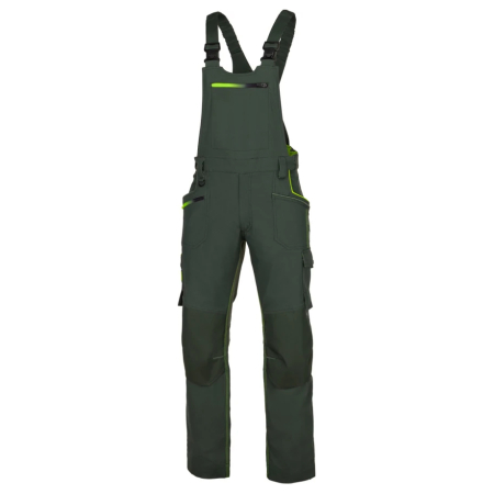 Pantaloni de lucru - Pantaloni de lucru cu pieptar Creatron - verde/kaki