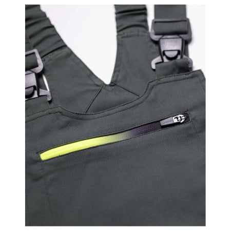 Pantaloni de lucru cu pieptar Creatron - verde/kaki [7]