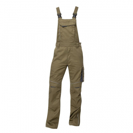 Promo - Pantaloni de lucru cu pieptar SUMMER - kaki