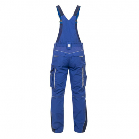 Pantaloni de lucru cu pieptar URBAN - albastru/bleumarin [2]