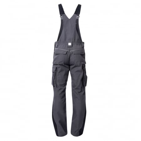 Pantaloni de lucru cu pieptar URBAN - gri inchis [2]