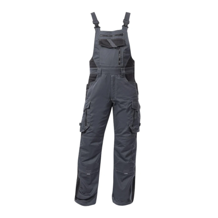 Imbracaminte de lucru - Pantaloni de lucru de iarna cu pieptar VISION - gri inchis