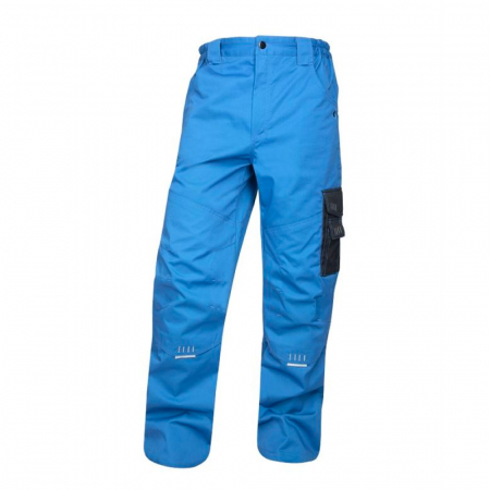 Pantaloni de lucru in talie 4TECH - albastru/negru [0]