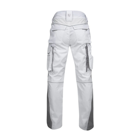 Pantaloni de lucru in talie hidrofobizati URBAN+ culoare alb [2]