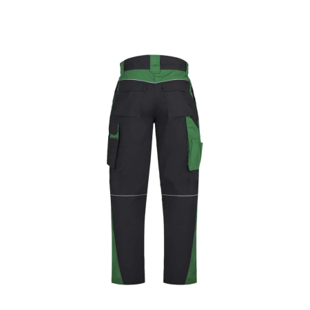 Pantaloni de lucru in talie NEON - gri/verde [1]