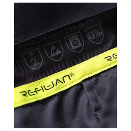 Pantaloni de lucru in talie Refiwan - gri inchis [6]