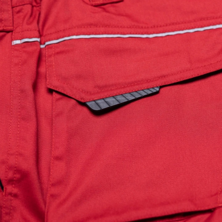 Pantaloni de lucru in talie SUMMER - rosu [5]