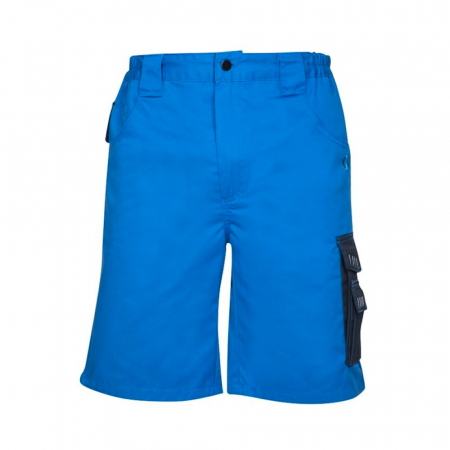 Pantaloni de lucru scurti 4TECH - albastru/negru [0]