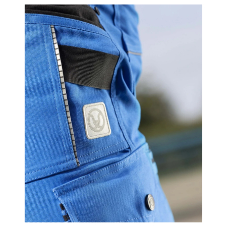 Pantaloni de lucru scurti 4XSTRETCH - albastru [6]