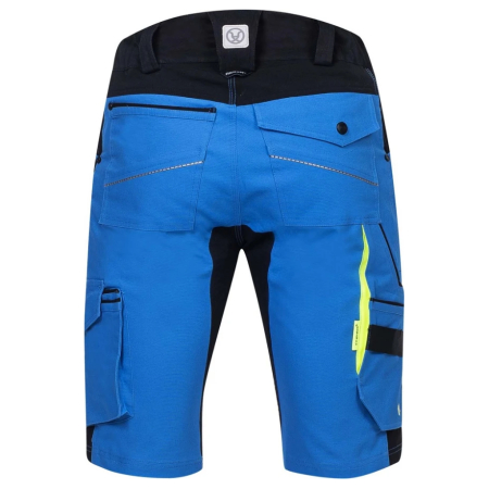 Pantaloni de lucru scurti 4XSTRETCH - albastru [2]