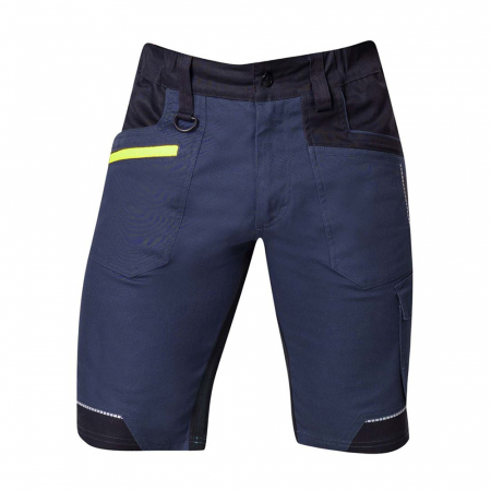 Imbracaminte de lucru - Pantaloni de lucru scurti 4XSTRETCH - bluemarin