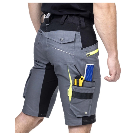 Pantaloni de lucru scurti 4XSTRETCH - gri [5]