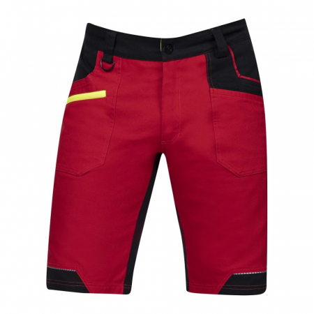 Imbracaminte de lucru - Pantaloni de lucru scurti 4XSTRETCH - rosu