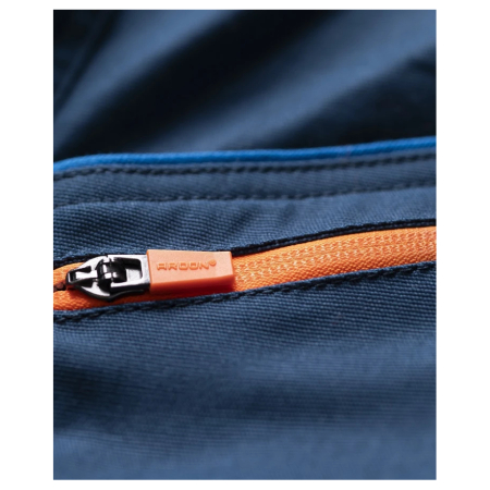 Pantaloni de lucru scurti Creatron - albastru/neon [6]