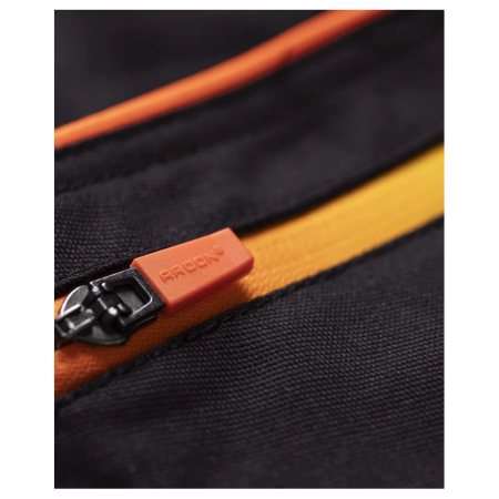 Pantaloni de lucru scurti Creatron - negru/neon [6]