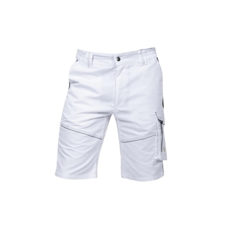 Pantaloni de lucru - Pantaloni de lucru scurti hidrofobizati URBAN+ alb