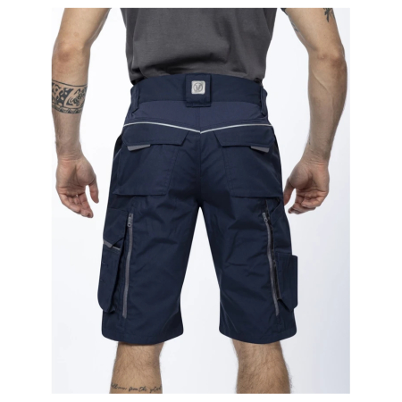 Pantaloni de lucru scurti hidrofobizati URBAN+ bleumarin [3]