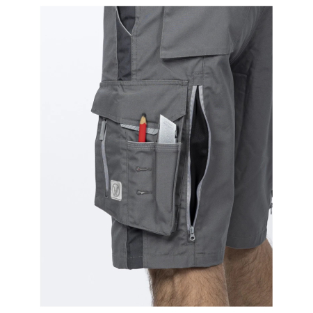 Pantaloni de lucru scurti hidrofobizati URBAN+ gri [4]
