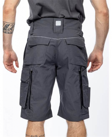 Pantaloni de lucru scurti hidrofobizati URBAN+ gri inchis [3]