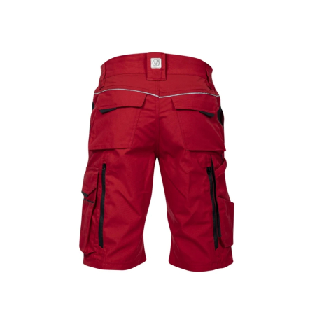 Pantaloni de lucru scurti hidrofobizati URBAN+ rosu [1]