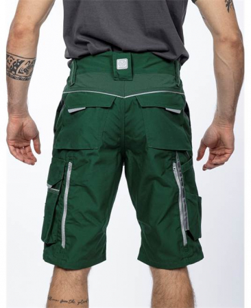 Pantaloni de lucru scurti hidrofobizati URBAN+ verde [3]