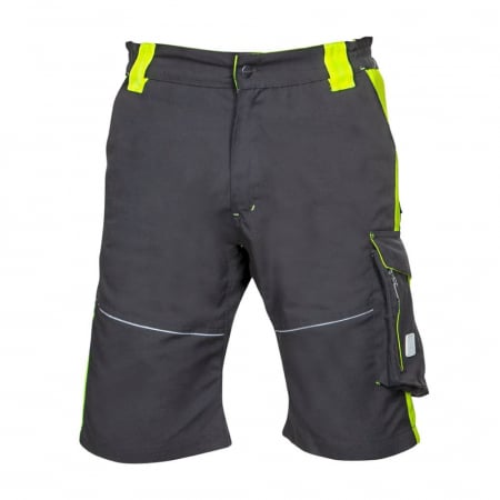 Uz general - Pantaloni de lucru scurti NEON - galben