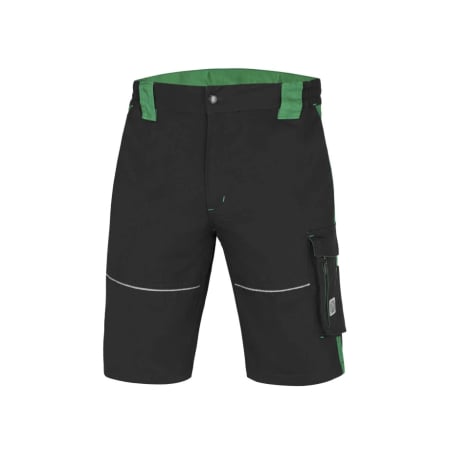 Pantaloni de lucru - Pantaloni de lucru scurti NEON - gri/verde