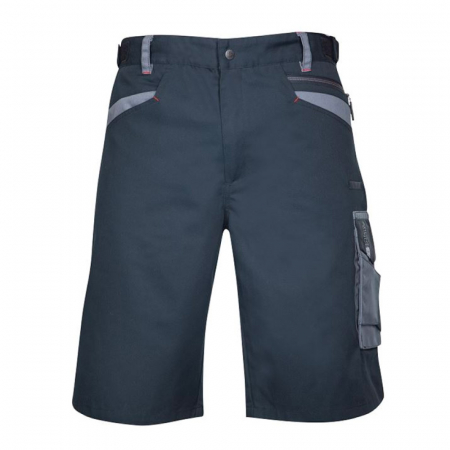 Pantaloni scurti de lucru R8ED - negru/gri [0]