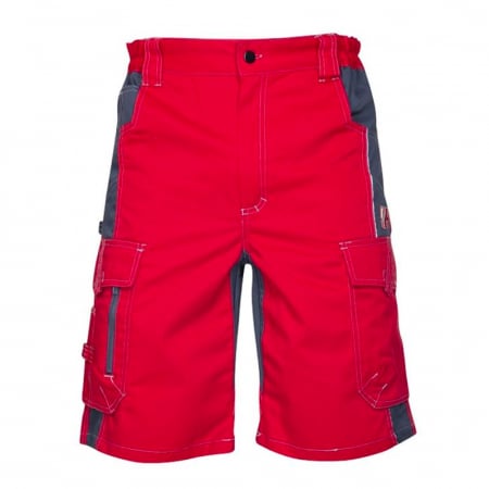 Uz general - Pantaloni scurti de lucru VISION - rosu/gri
