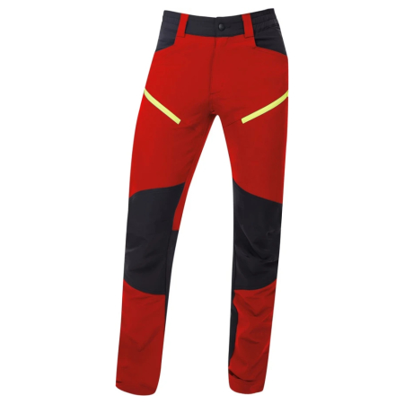 Outdoor - Pantaloni softshell barbati CITYCONIC - rosu