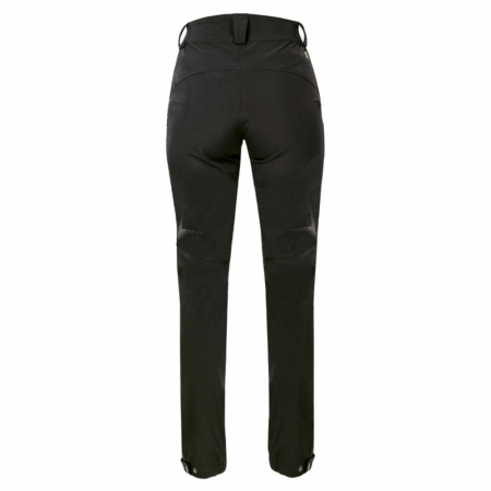 Pantaloni softshell de dama Creatron - negru/albastru [1]