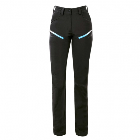 Imbracaminte de lucru - Pantaloni softshell de dama Creatron - negru/albastru
