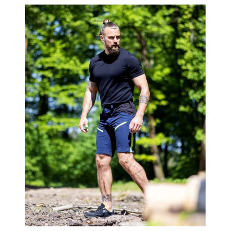 Pantaloni softshell scurti CITYCONIC - bleumarin [3]