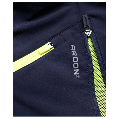 Pantaloni softshell scurti CITYCONIC - bleumarin [5]