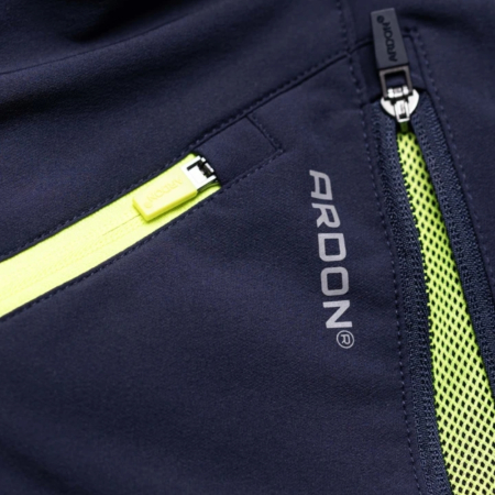 Pantaloni softshell scurti CITYCONIC - bleumarin [5]