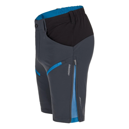 Pantaloni softshell scurti CITYCONIC - gri inchis [2]