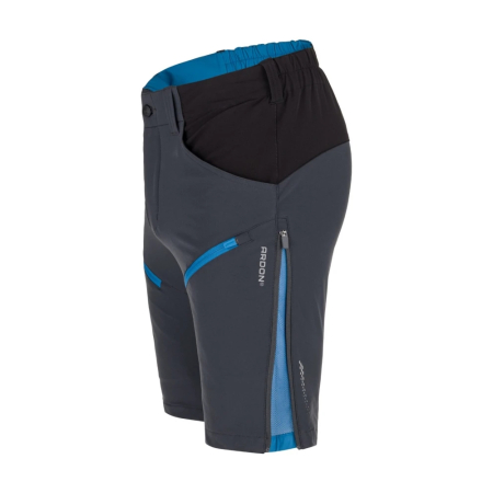 Pantaloni softshell scurti CITYCONIC - gri inchis [2]