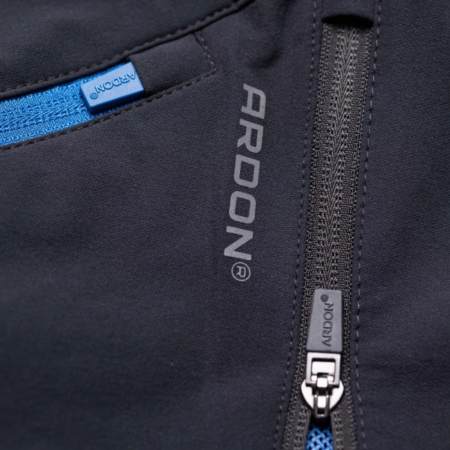 Pantaloni softshell scurti CITYCONIC - gri inchis [5]