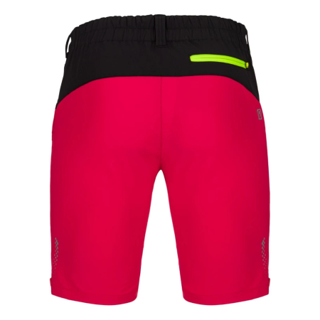 Pantaloni softshell scurti CITYCONIC - rosu [1]