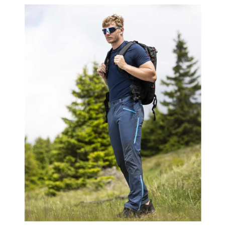 Pantaloni trekking ULTRITE GO - bleumarin [3]